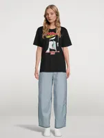 Inside Out Wide-Leg Jeans