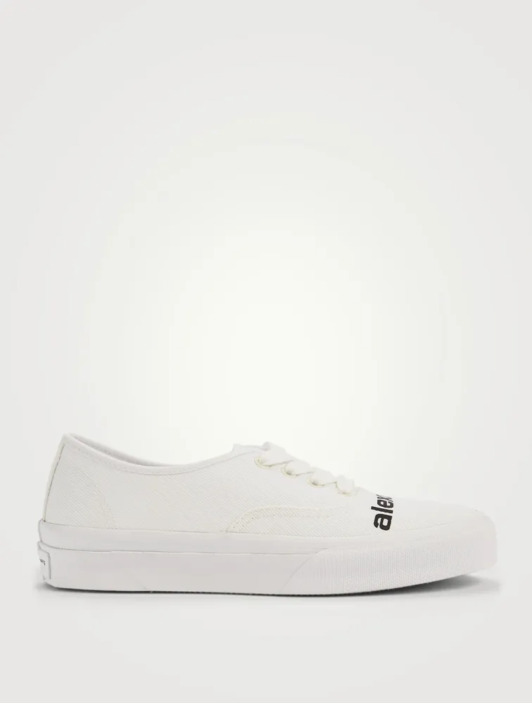 Dropout Denim Logo Sneakers