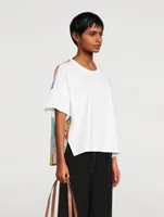 Doll House Cotton And Silk T-Shirt