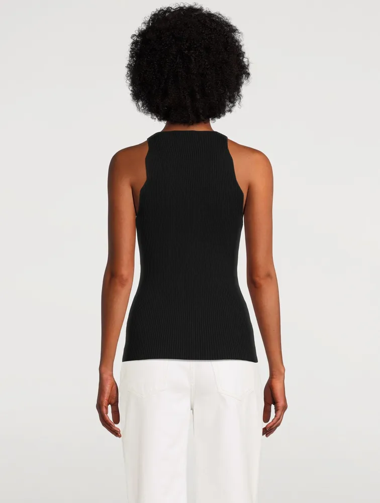 Ribbed Knit Tank Top