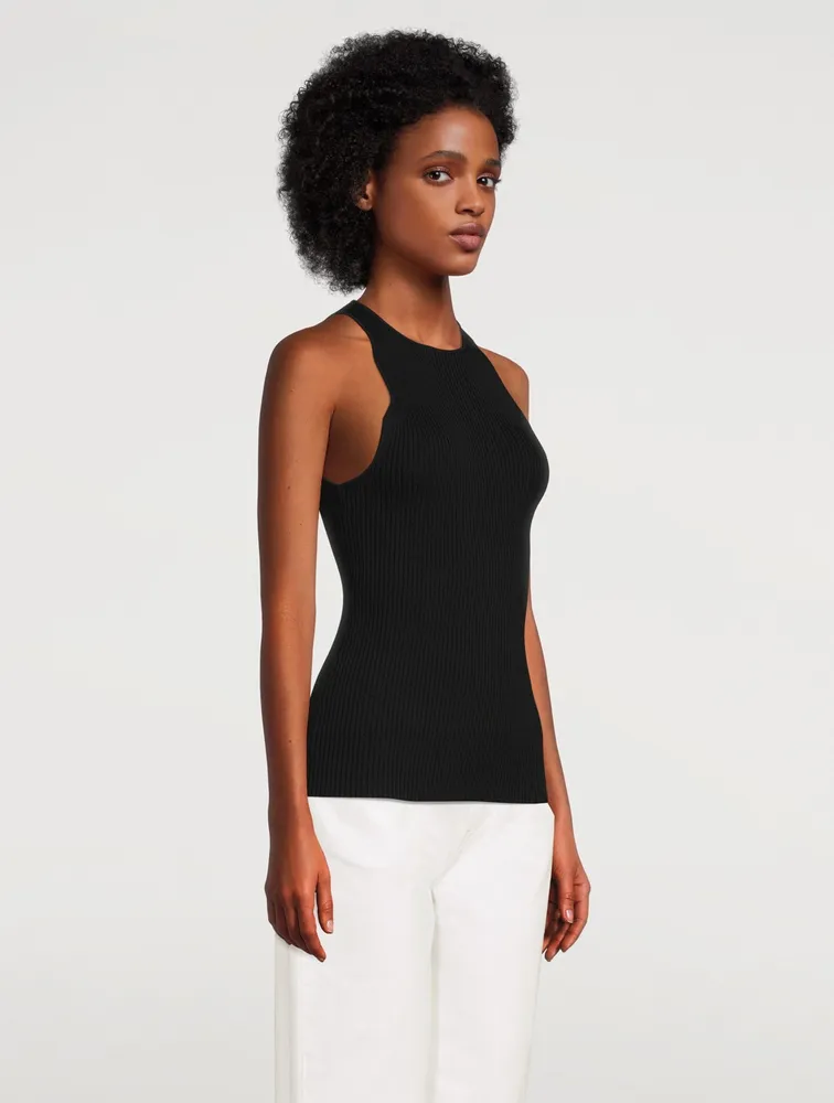 Ribbed Knit Tank Top