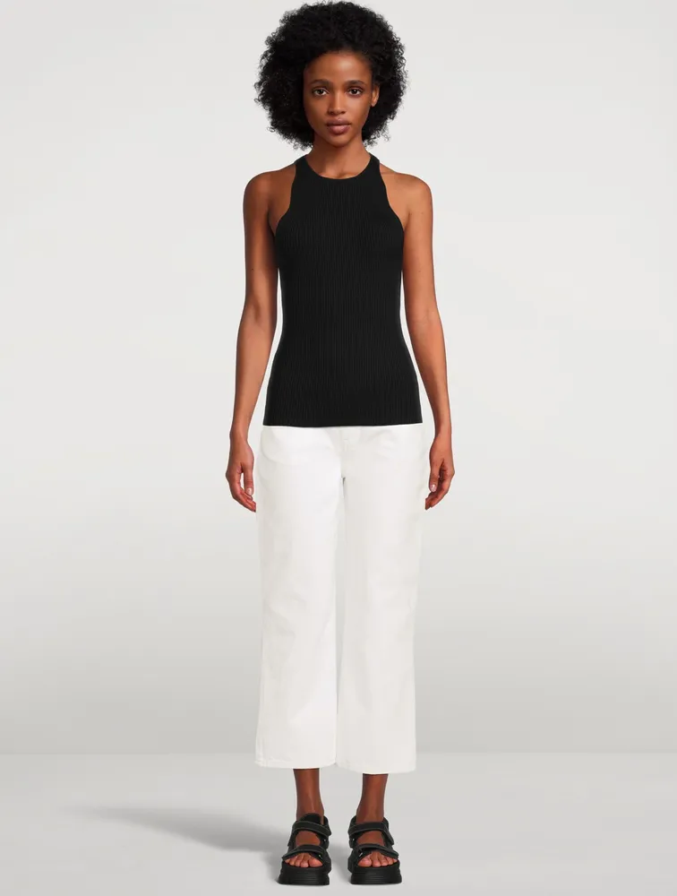 Ribbed Knit Tank Top