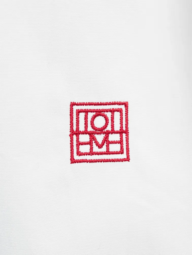 Cotton Wide-Sleeve Shirt