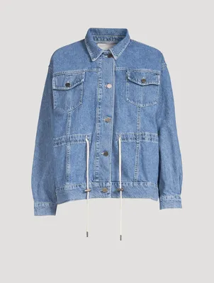 Edson Drawstring Denim Jacket