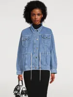 Edson Drawstring Denim Jacket