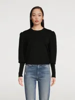 Sady Puff-Sleeve Sweater