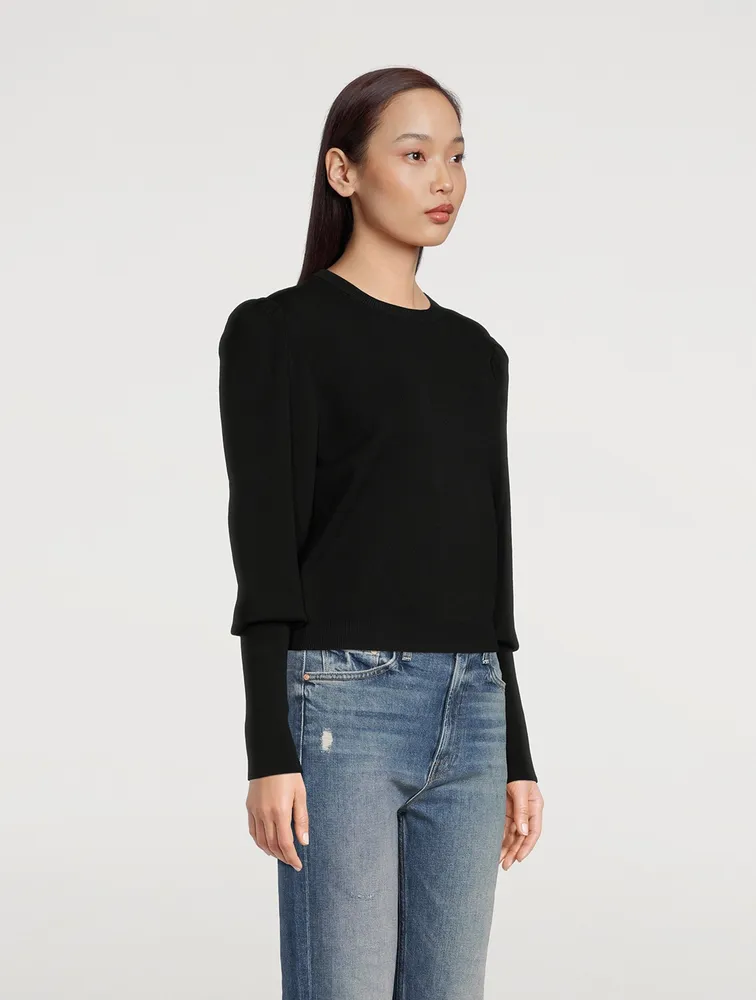 Sady Puff-Sleeve Sweater