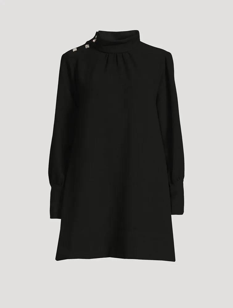 Palmy Turtleneck Mini Dress