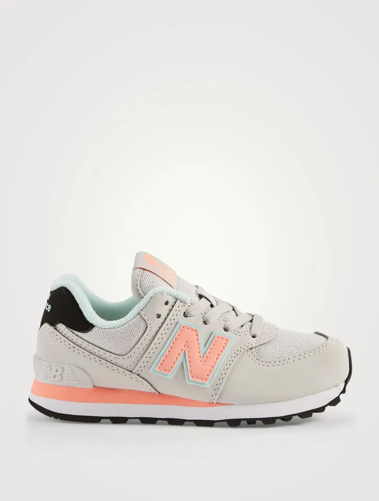 574 Kids Lace-Up Sneakers