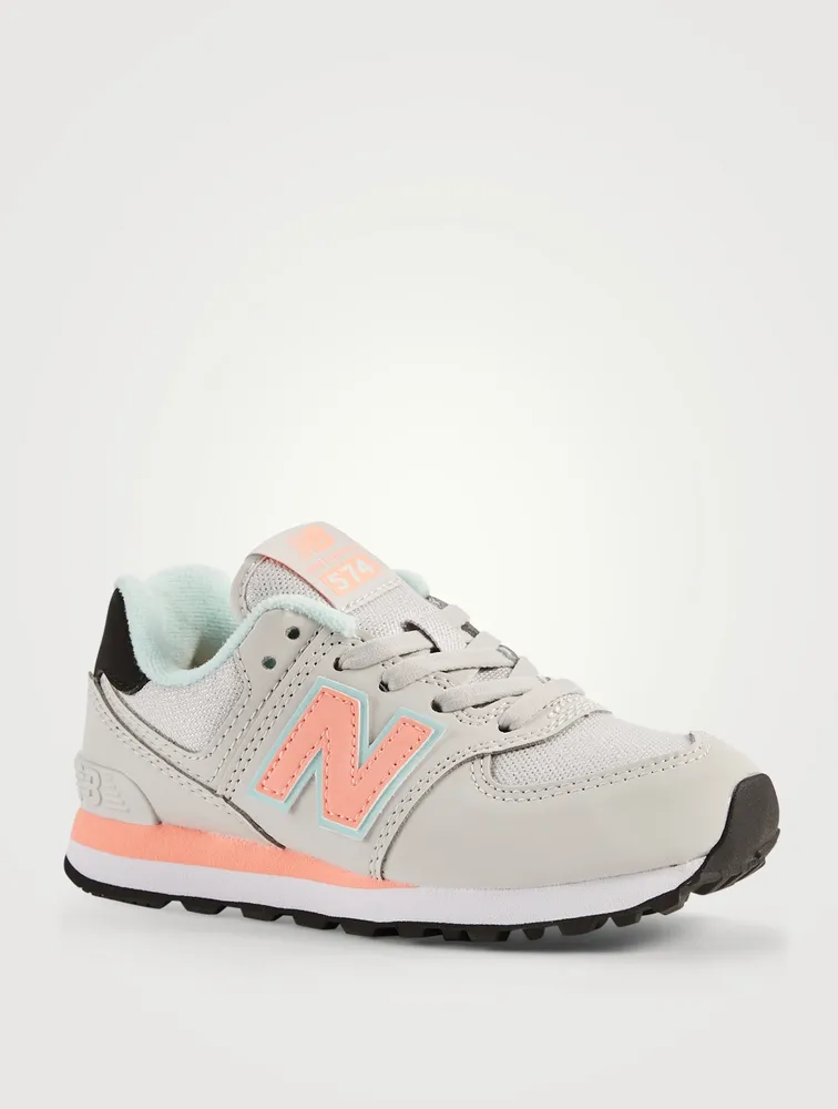 574 Kids Lace-Up Sneakers