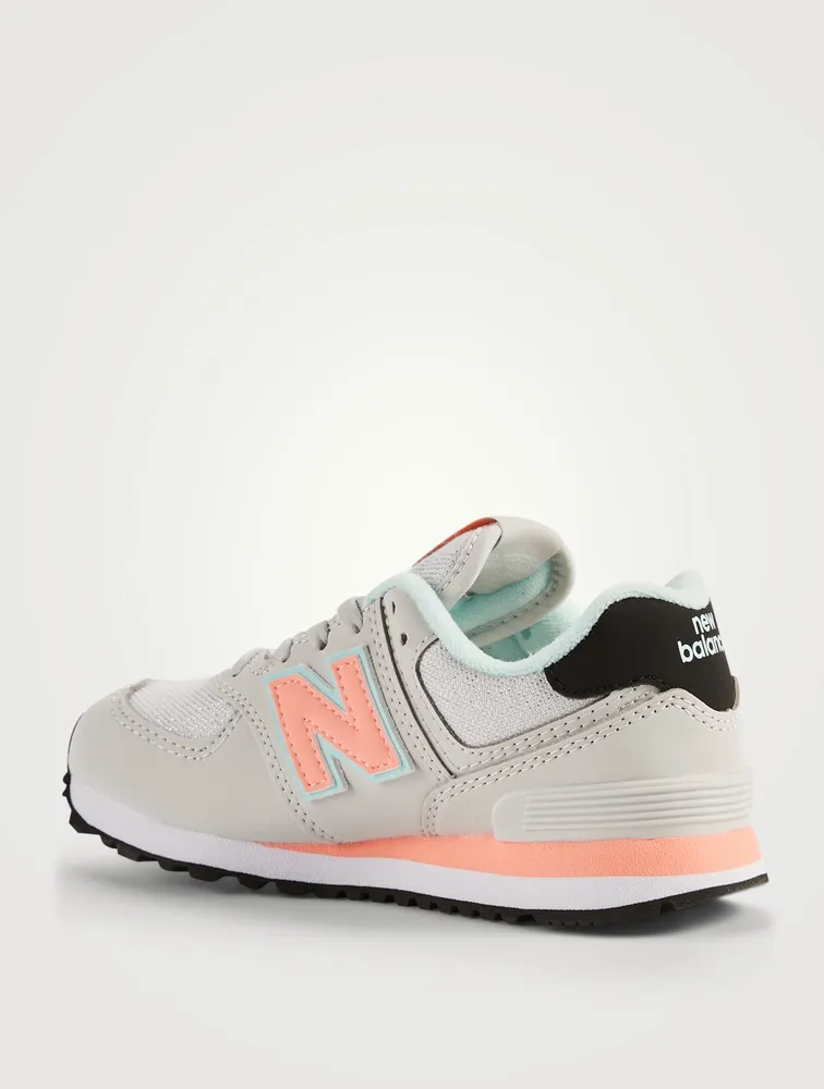 574 Kids Lace-Up Sneakers