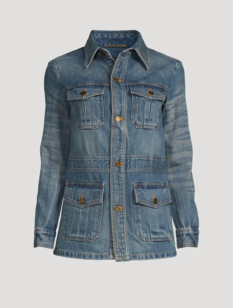 Saharienne Denim Jacket