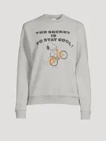 Sweatshirt With Snoopy Print