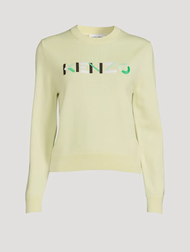 Merino Wool Logo Sweater