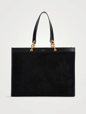 Le Maillon Suede Tote Bag