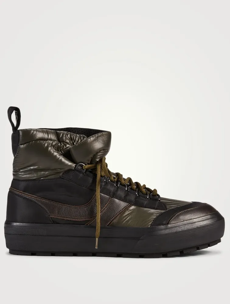 Padded High-Top Sneakers