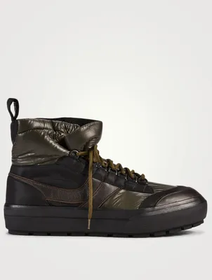 Padded High-Top Sneakers