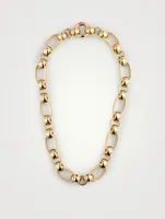 Elena 14K Gold Plated Chain Necklace