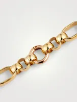 Elena 14K Gold Plated Chain Necklace