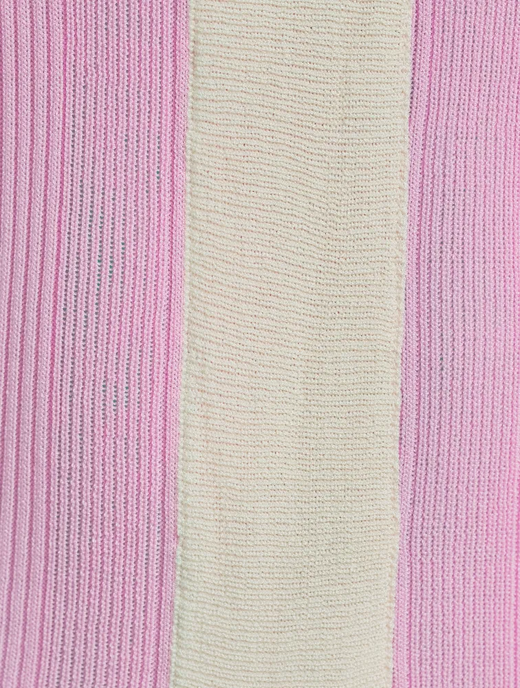 Joy Fitted Top With Collar