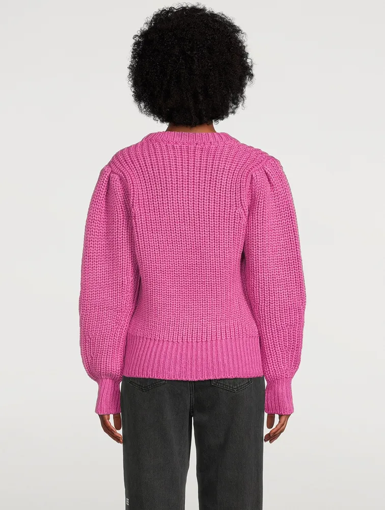 Pleane Puff-Sleeve Sweater