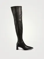Aldrich Leather Thigh-High Boots