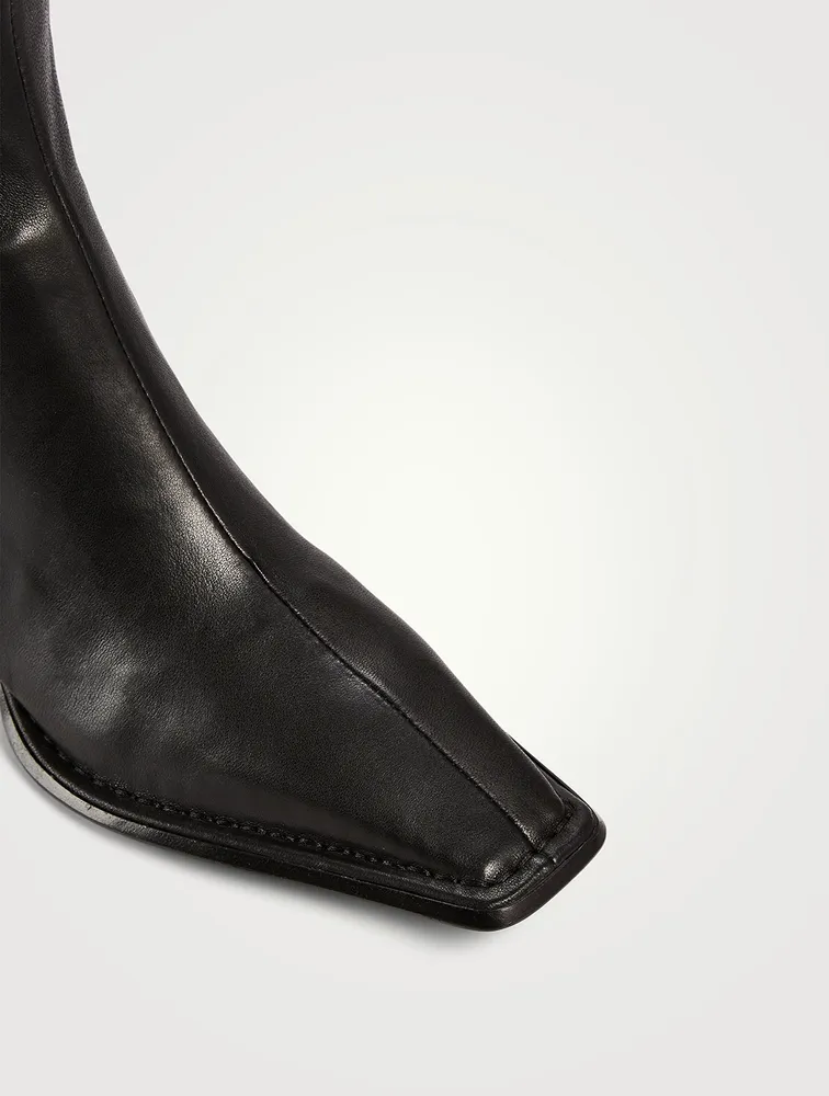 Aldrich Leather Thigh-High Boots