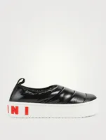 Nylon Puffer Sneakers