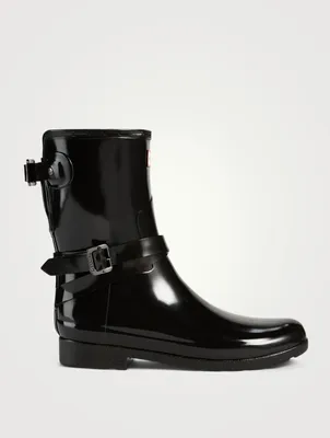 Refined Gloss Rain Boots