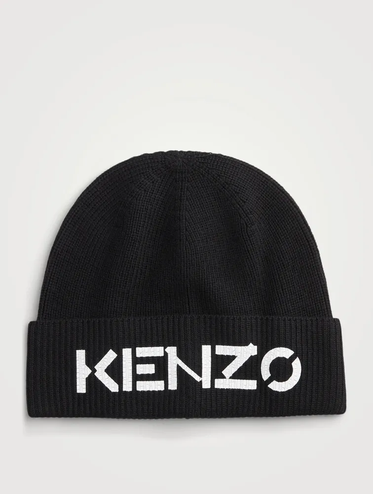 Wool Logo Knit Beanie