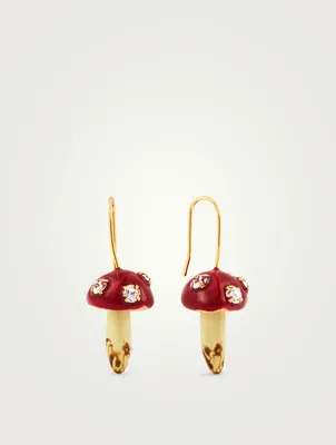 Mushroom Hook Earrings