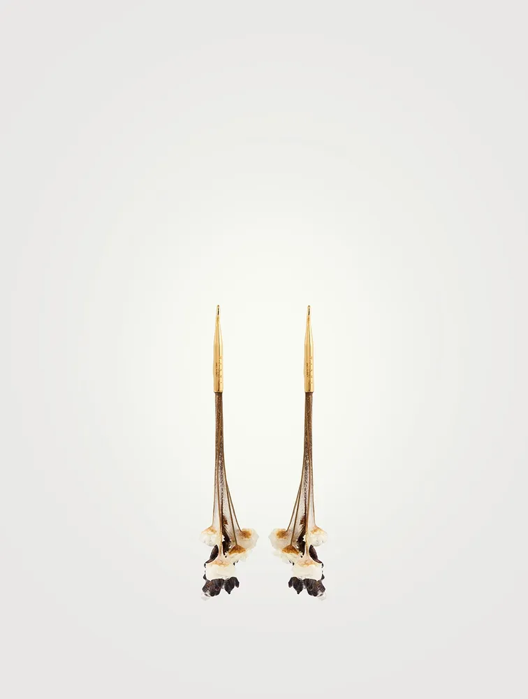 Flower Drop Earrings
