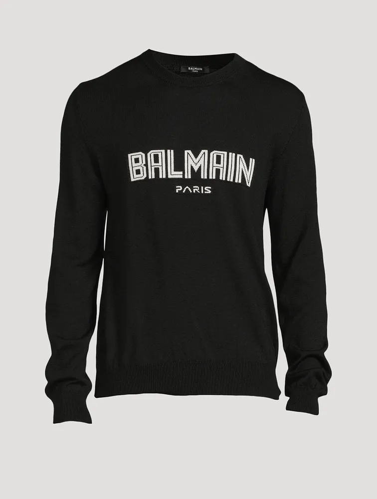 Wool Logo Sweater