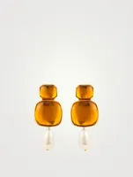 Baroque Clip-On Earrings