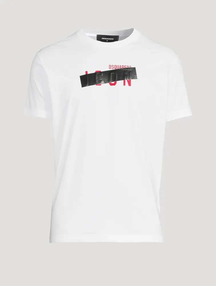 Icon Tape Cotton T-Shirt