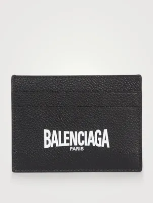 Leather Card Holder With Logo