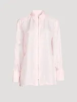 4G Jacquard Zip Shirt