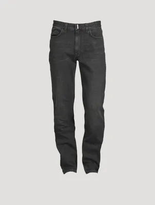 Cotton Stretch Slim-Fit Jeans