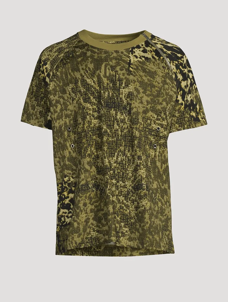 4G Cotton Printed T-Shirt