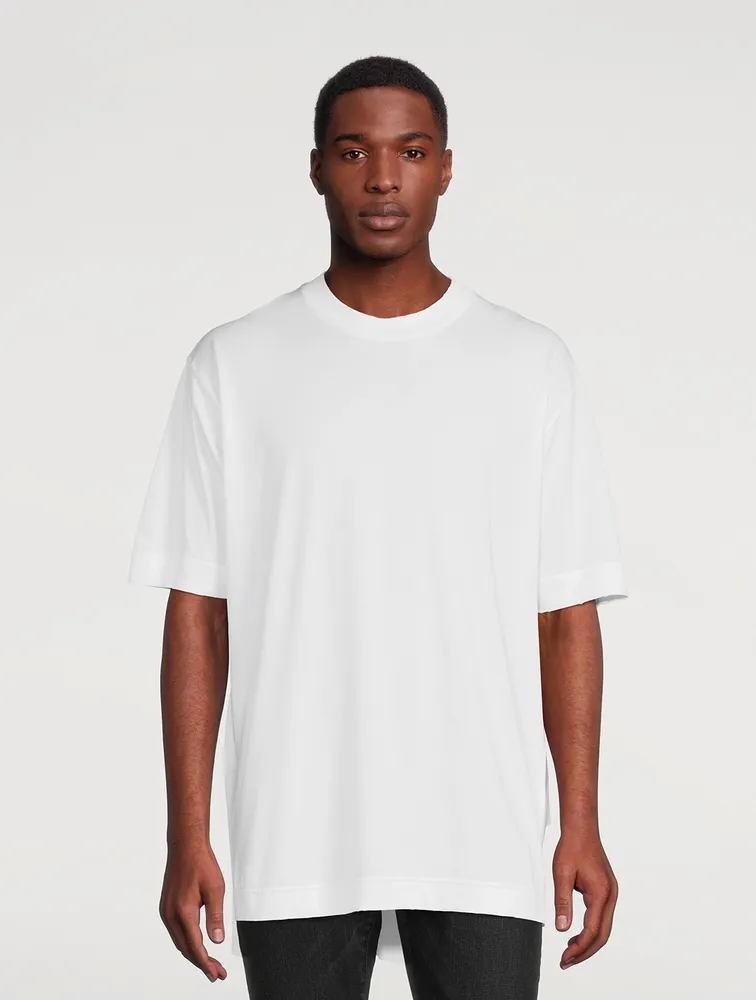 Cotton T-Shirt With Bandana Patch