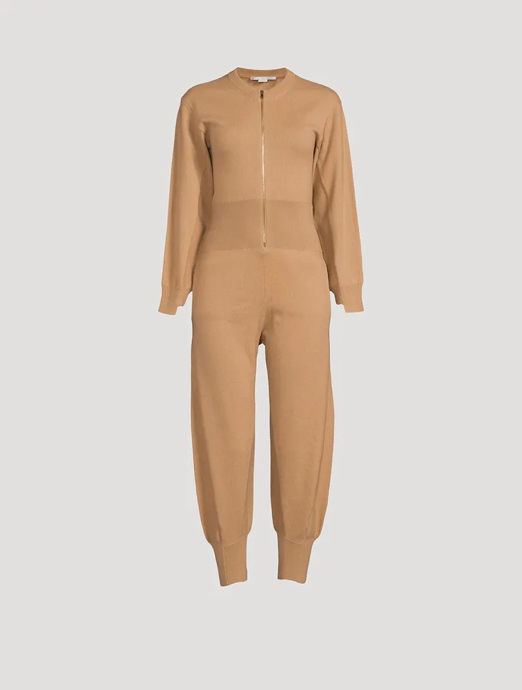 Forever Stella Virgin Wool Knit Jumpsuit