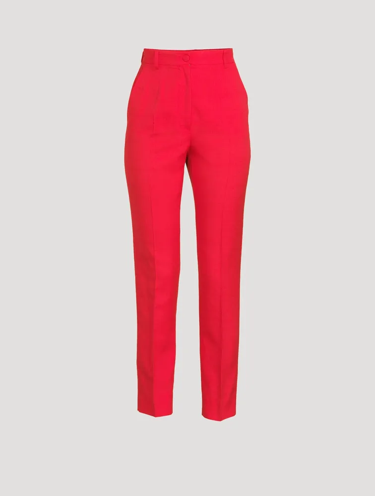 Silk And Cotton Schappe Pants