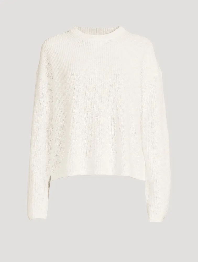 Zoey Organic Cotton And Linen Sweater