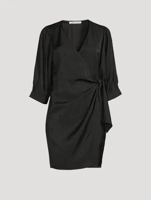 Celestina Mini Wrap Dress