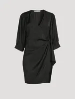 Celestina Mini Wrap Dress