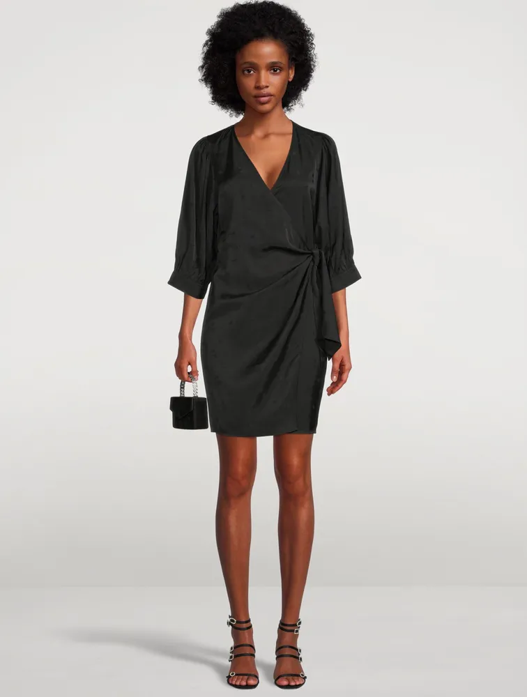 Celestina Mini Wrap Dress