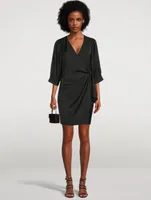 Celestina Mini Wrap Dress