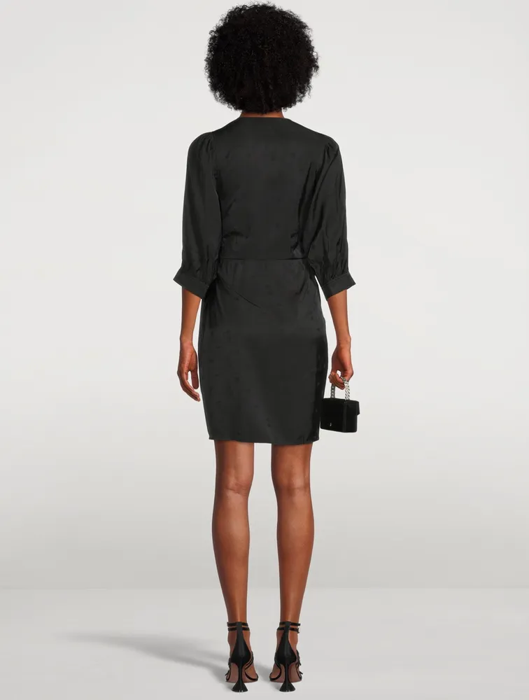 Celestina Mini Wrap Dress
