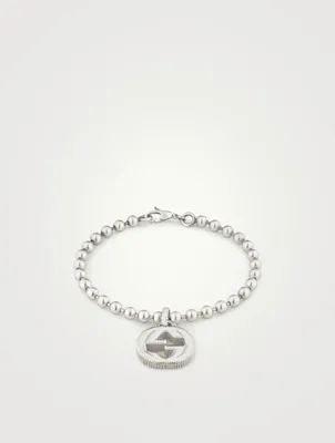 Interlocking G Sterling Silver Bracelet