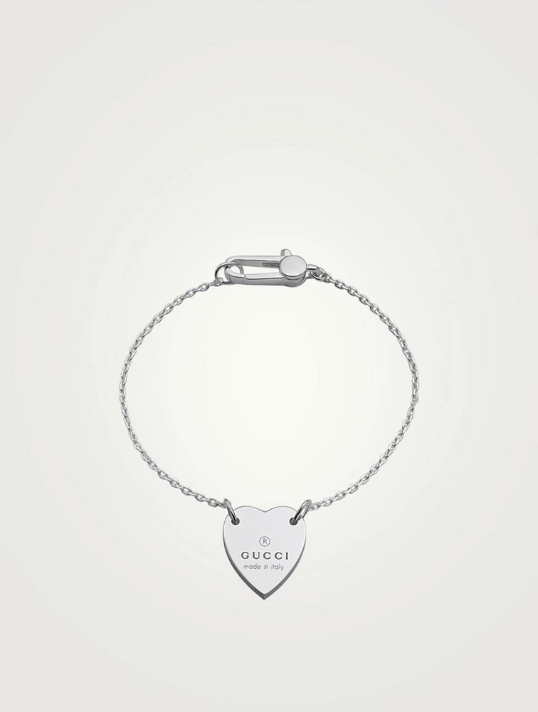 Sterling Silver Heart Bracelet